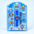 Kids Watch & Stationery Gift Set
