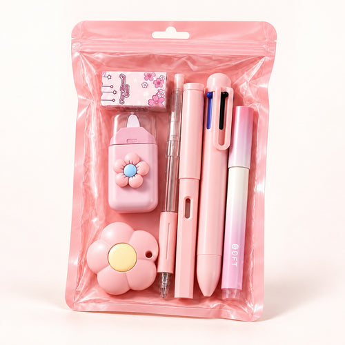 7 Piece Cute Stationery Kit