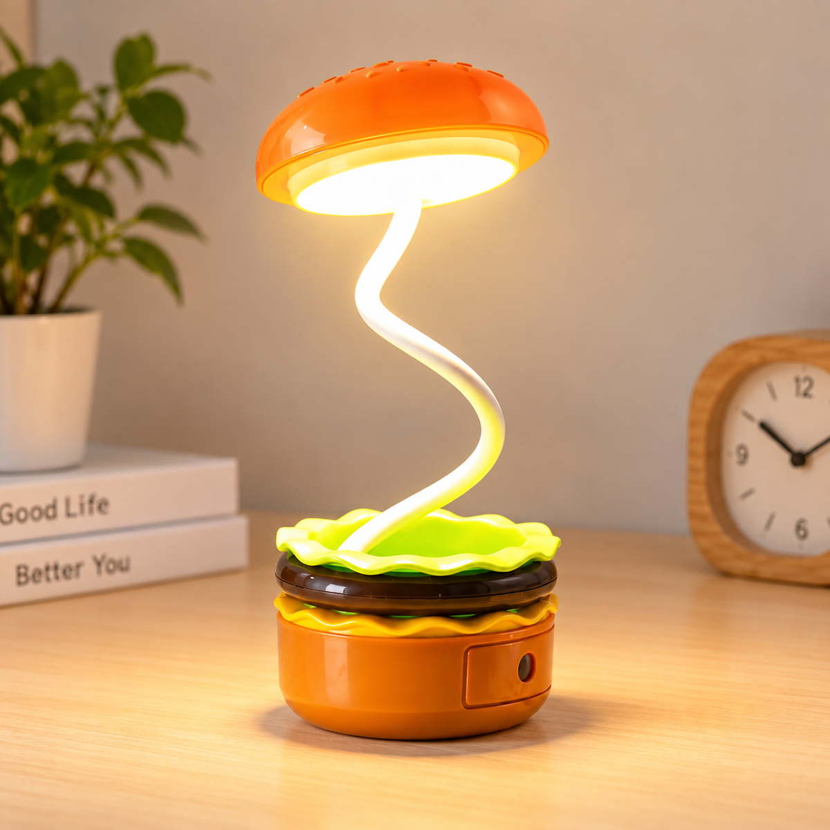 Burger Folding LED Desk Lamp
