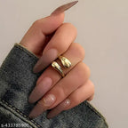 Korean style gold ring