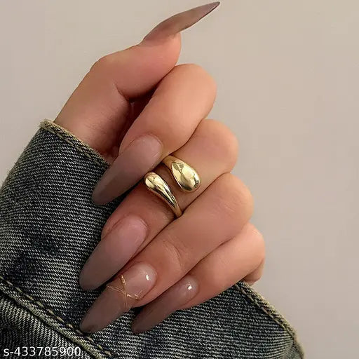 Korean style gold ring