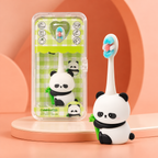 NeonateCare Extra Soft Kids Toothbrush – Black Panda