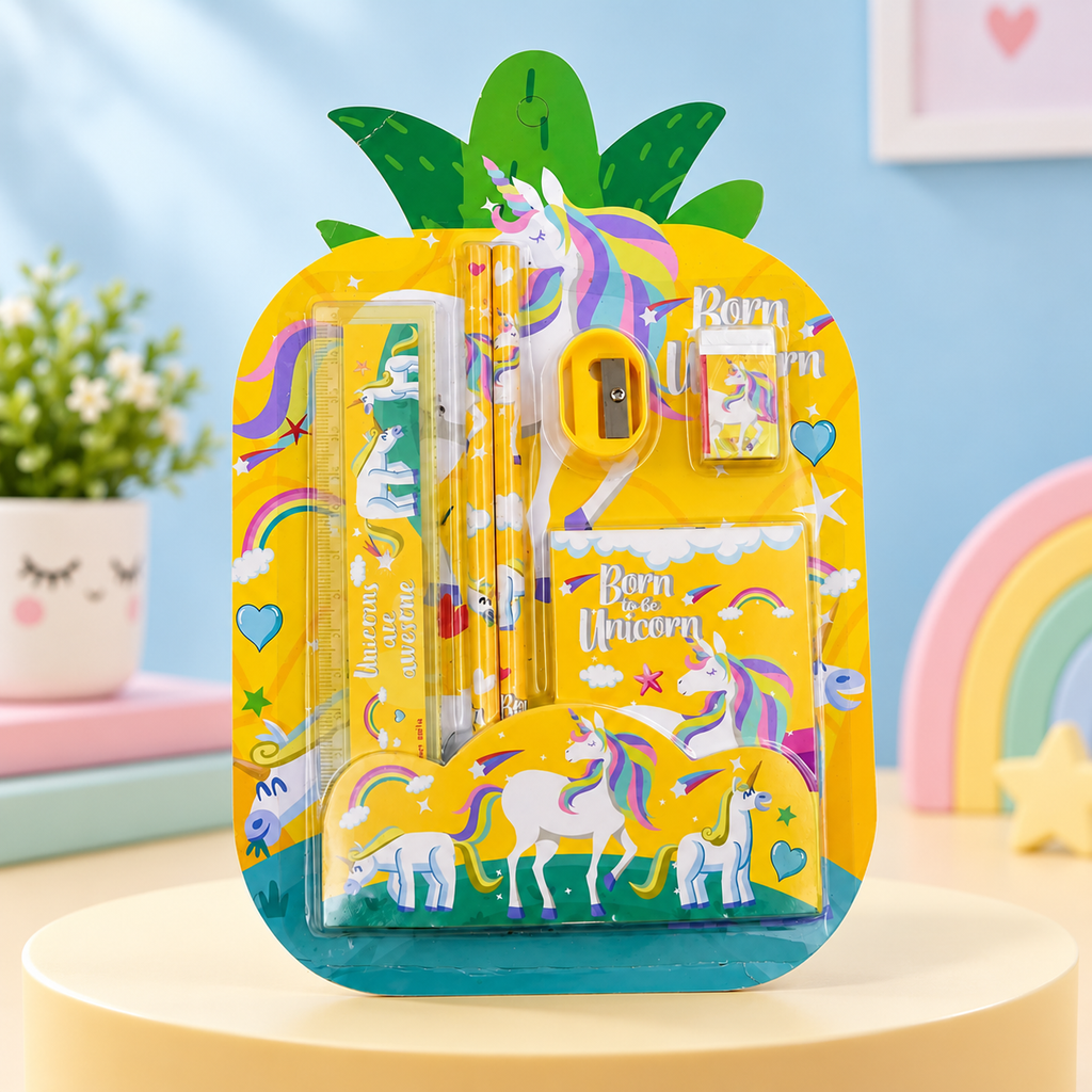 Unicorn School Stationery Set – view 3
