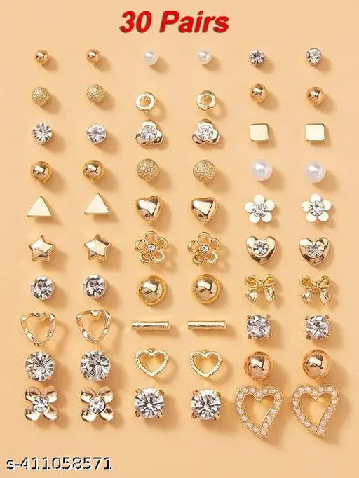 Pearl and AD stud collection