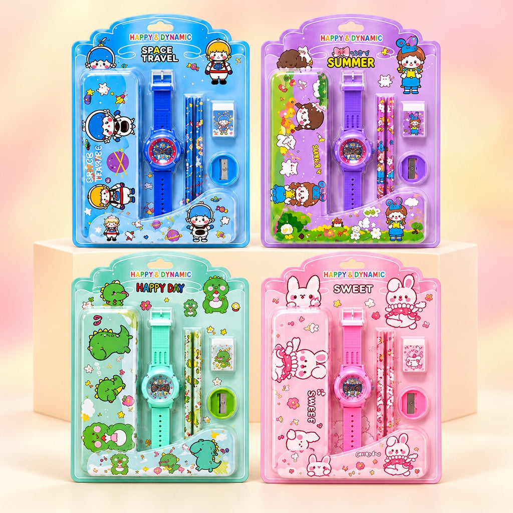 Kids Watch & Stationery Gift Set – view 2