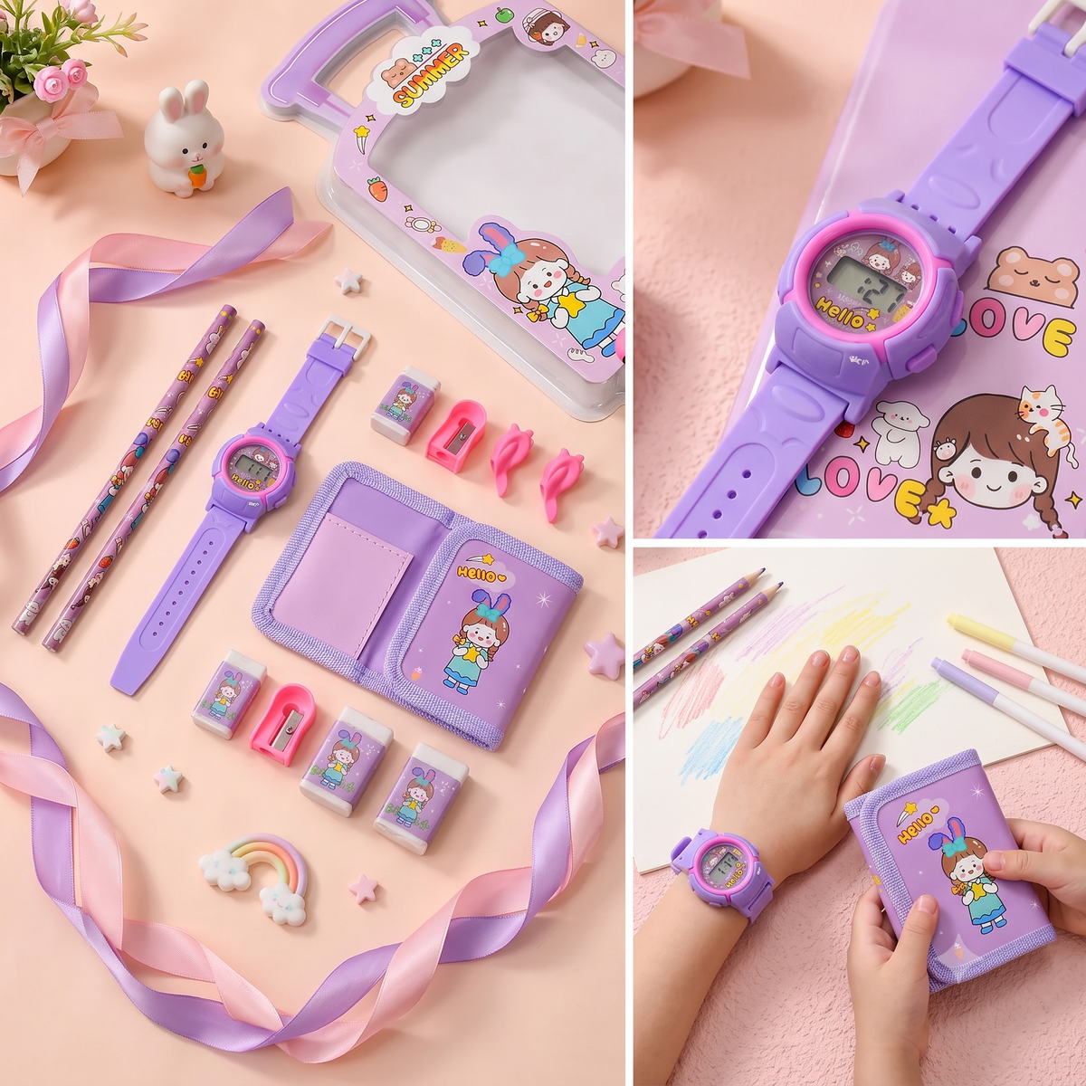 Kids 7-in-1 Stationery Set – view 3