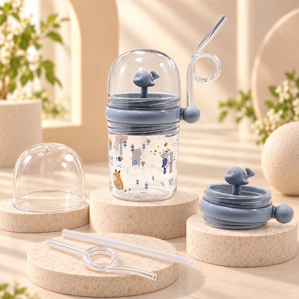 Whale Spray Sippy Cup