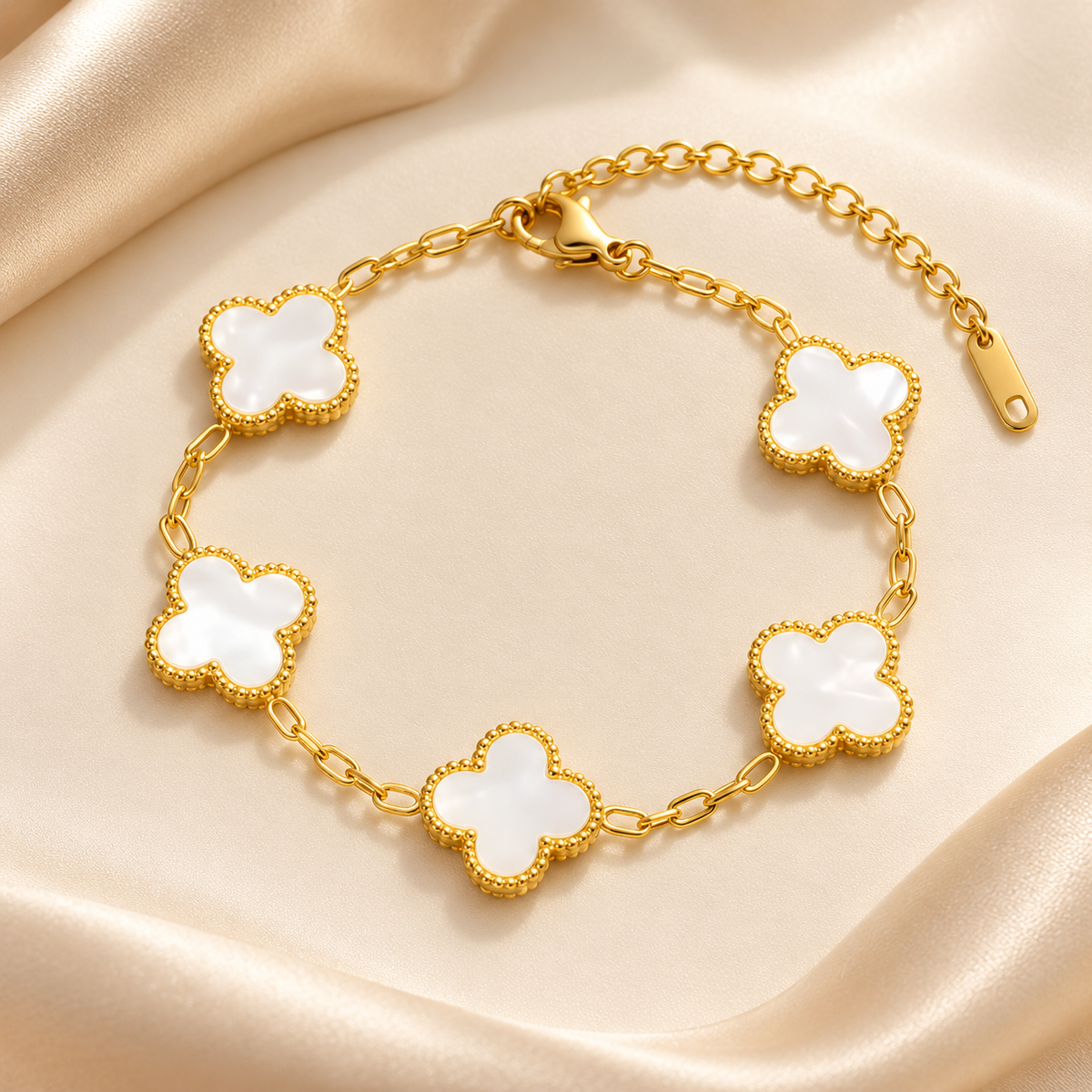 Anti-Tarnish Korean Link Bracelet
