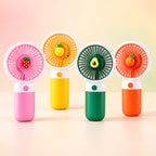 3 Speed Mini USB Rechargeable Handheld Fan – view 2