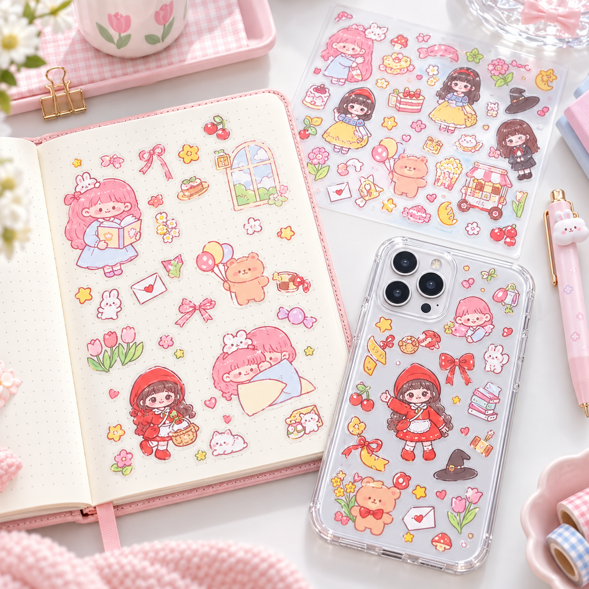 Kawaii Washi Stickers – view 3