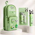 Cute Panda Pencil Pouch with Eraser
