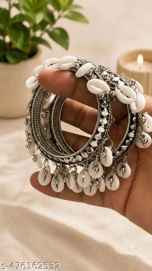 Antique Kodi Ghungru Bangles – Pair