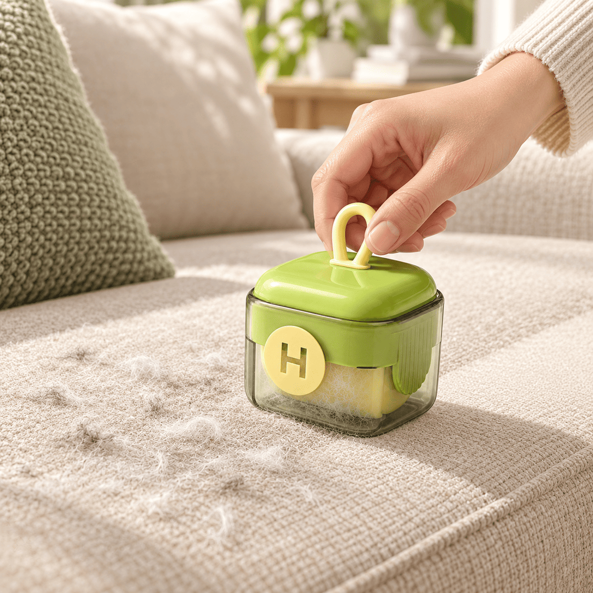 Portable Reusable Mini Lint Roller – view 2