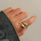 Korean Style Gold Finger Ring