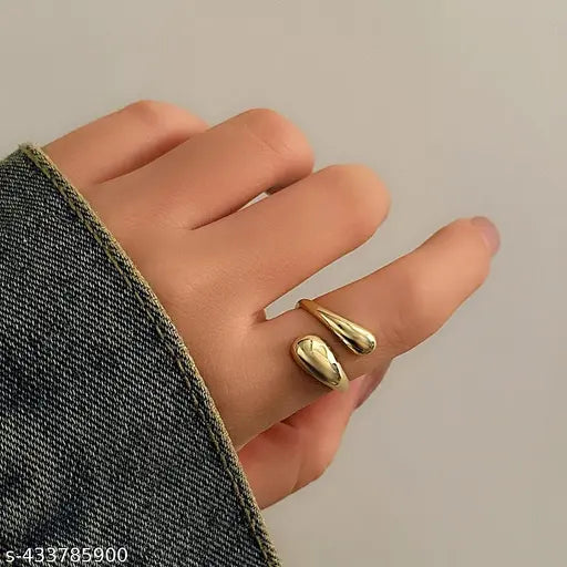 Korean Style Gold Finger Ring