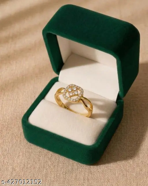 Statement American Diamond Ring