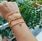 Sparkling CZ Bracelet – Gold