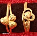 Ethnic Gold Ring Combo – 5 Pieces
