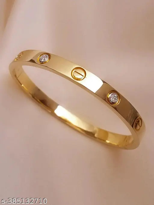 Golden CZ bracelet