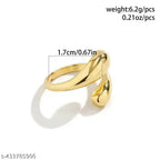 Korean Style Gold Finger Ring