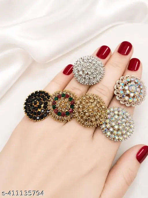Multicolour AD ring combo