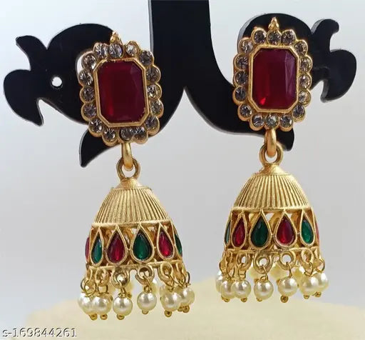Lakshmi Temple Choker Set with Pearls