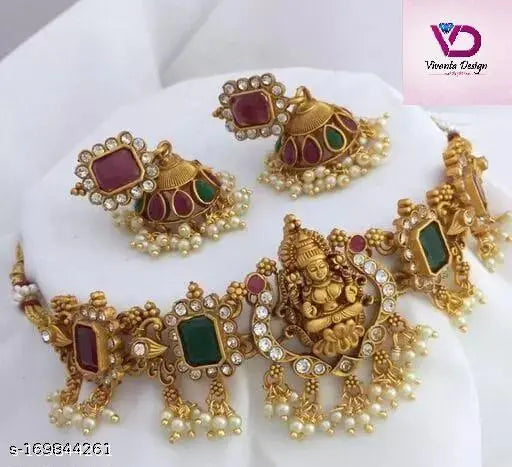 Lakshmi temple choker set